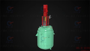 着脱式グラスライニング撹拌翼