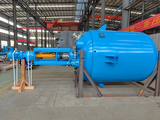 グラスライニング反応機、クローズタイプ