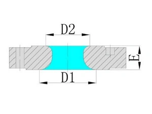 グラスライニング　異径フランジ