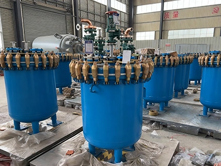 縦型グラスライニング貯槽、オープンタイプ