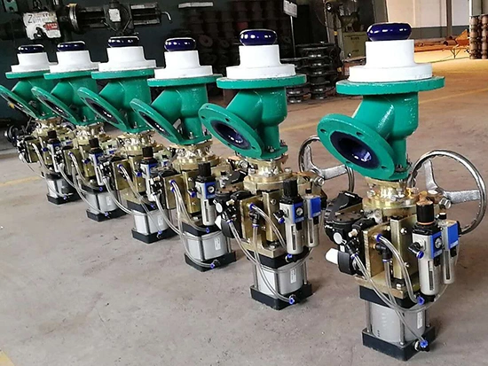 グラスライニング機器用フラッシュバルブ