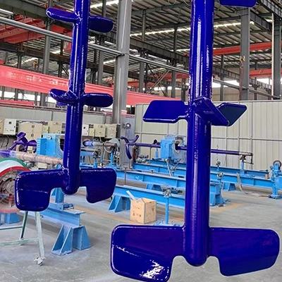 スクレーパー＆プロペラ型グラスライニング撹拌翼