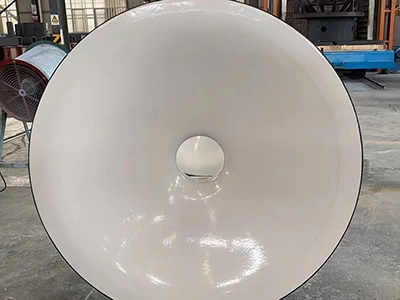 白色エナメル グラスライニング反応機カバー