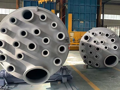 白色エナメル グラスライニング多ノズル反応機カバー