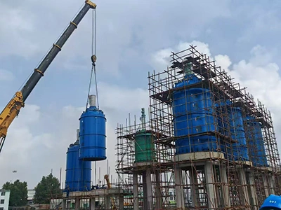 顧客プラントにおける実稼働設備