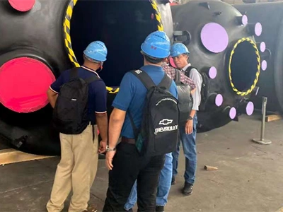 タイの顧客が当社工場を訪問