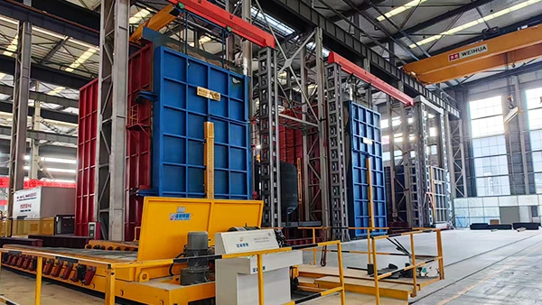 60m³、80m³ 縦型エナメル焼結炉、200m³ 水平式エナメル焼結炉