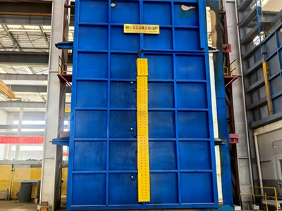 60m³ 縦型エナメル焼成炉